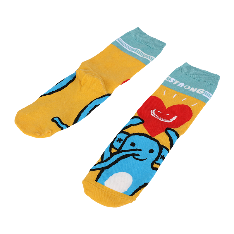 Prispôsobené OEM najlepšie žakárové novinky unisex roztomilé anime super hrdina vlastné bavlnené ležérne módne rúrkové ponožky